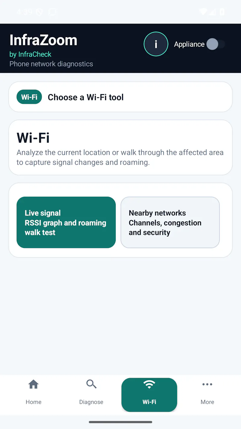 Infracheck screenshot 4