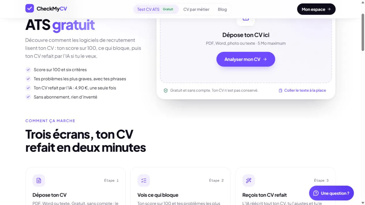 CheckMyCV gallery image