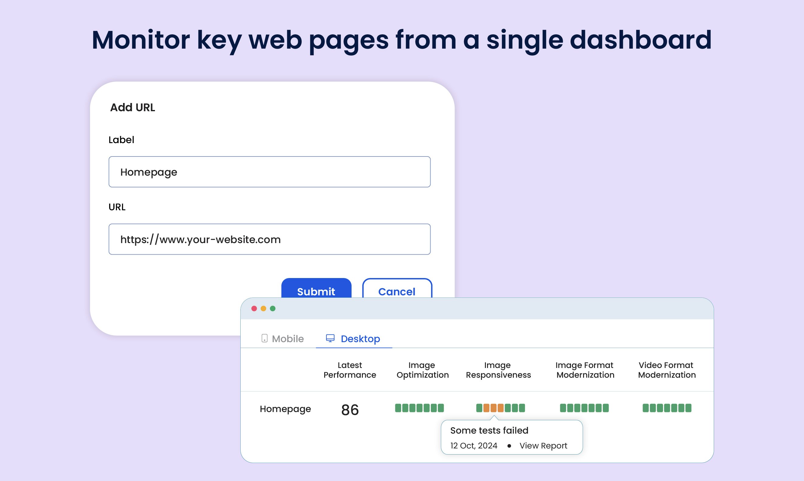 ImageKit Website Analyzer - Kostenloses Tool zur Automatisierung der Medienleistungsüberwachung Medien 2