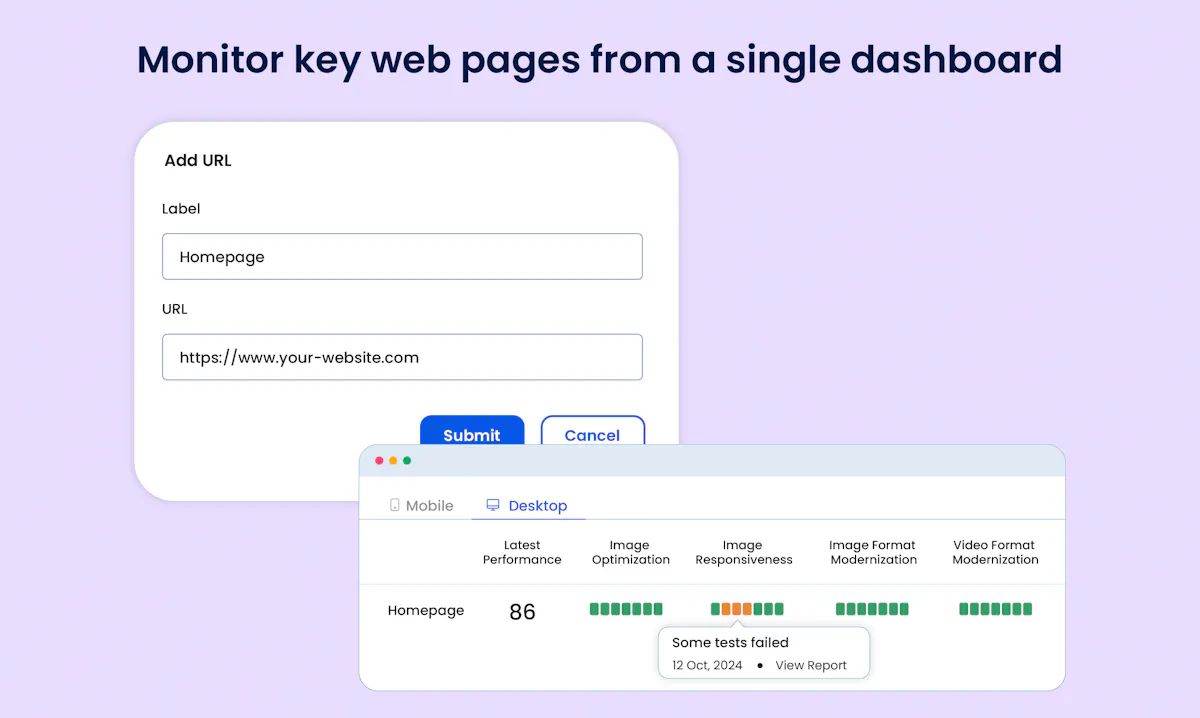 ImageKit Website Analyzer