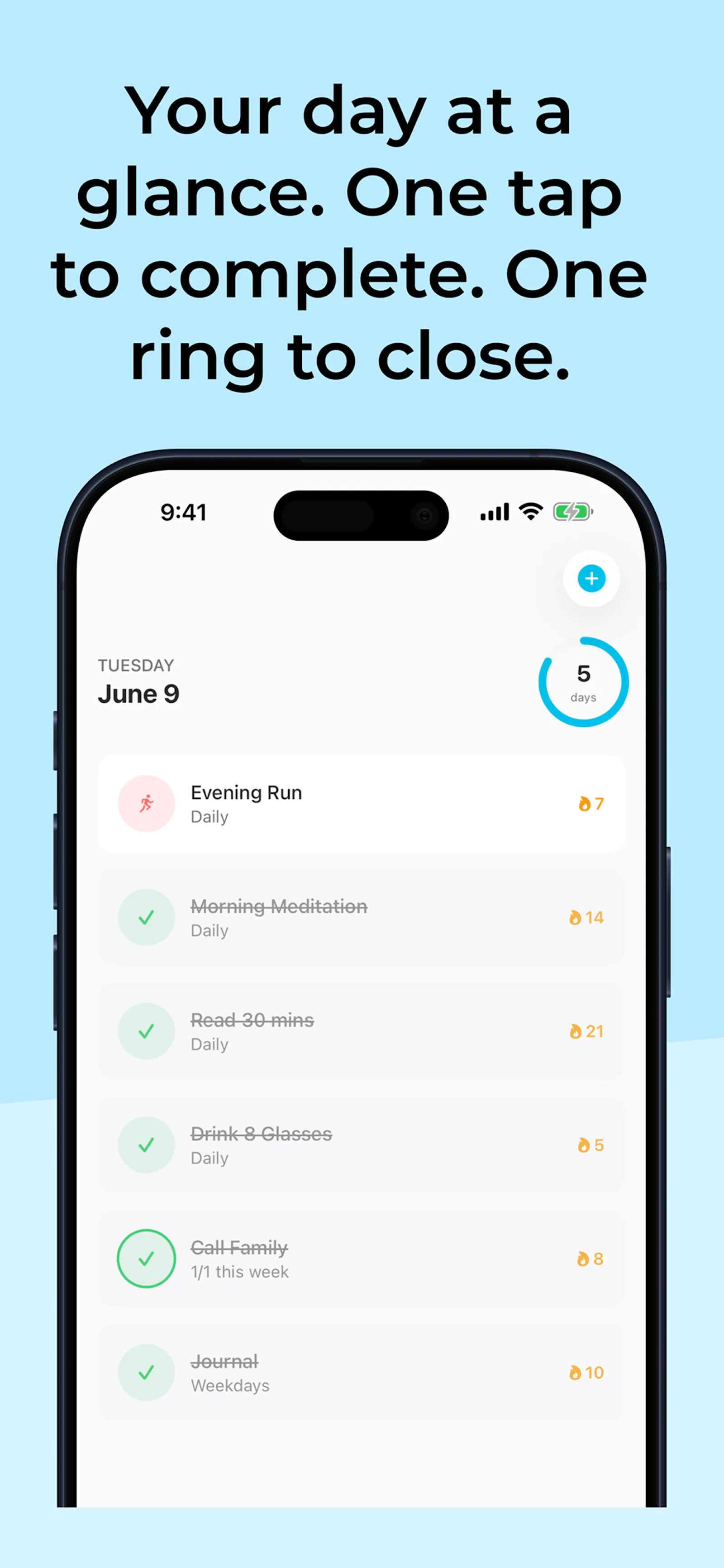 Habitflo screenshot 1