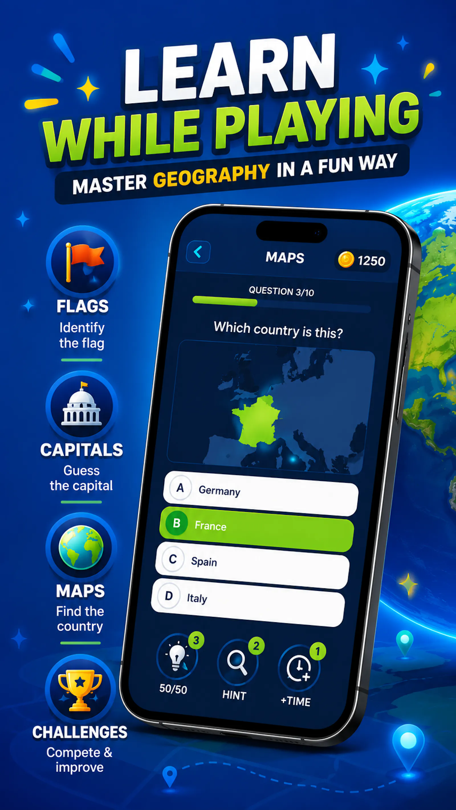 Geo Brain Challenge screenshot 2