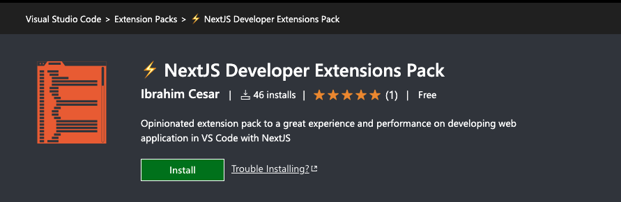 ⚡ NextJS Developer Extensions Pack gallery image