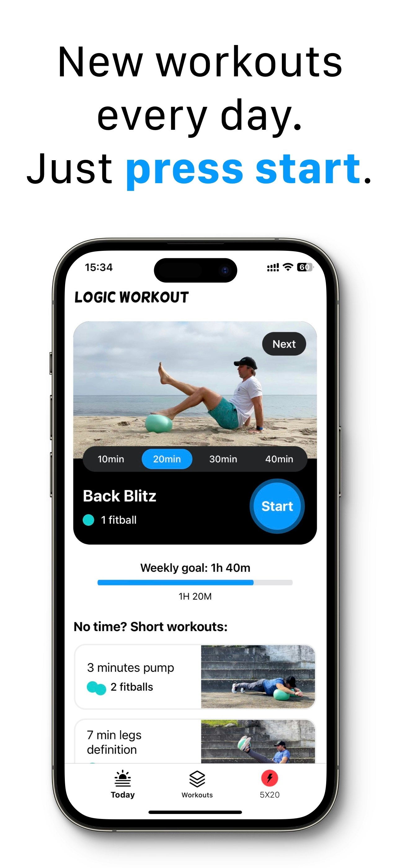 startuptile Logic Workout-The most efficient workout in the world