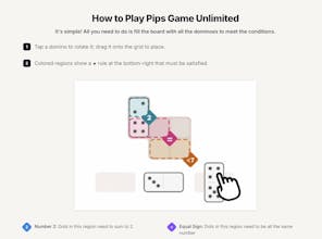 Pips Game - Play Unlimited gallery image