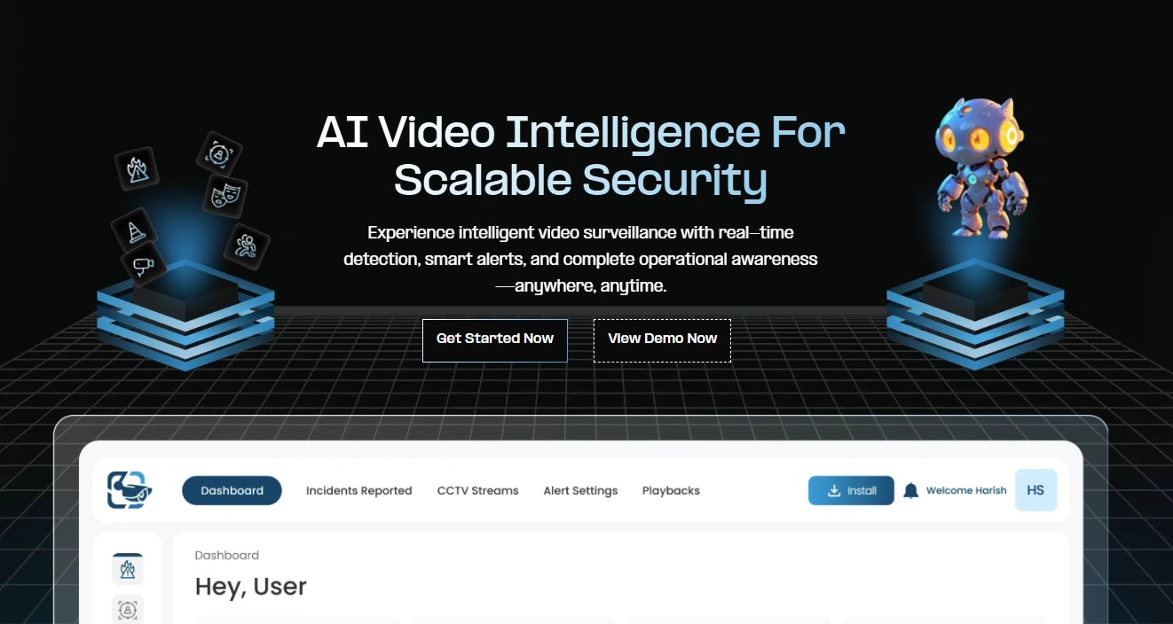 VideoraIQ - Main product screenshot demonstrating key features and user interface