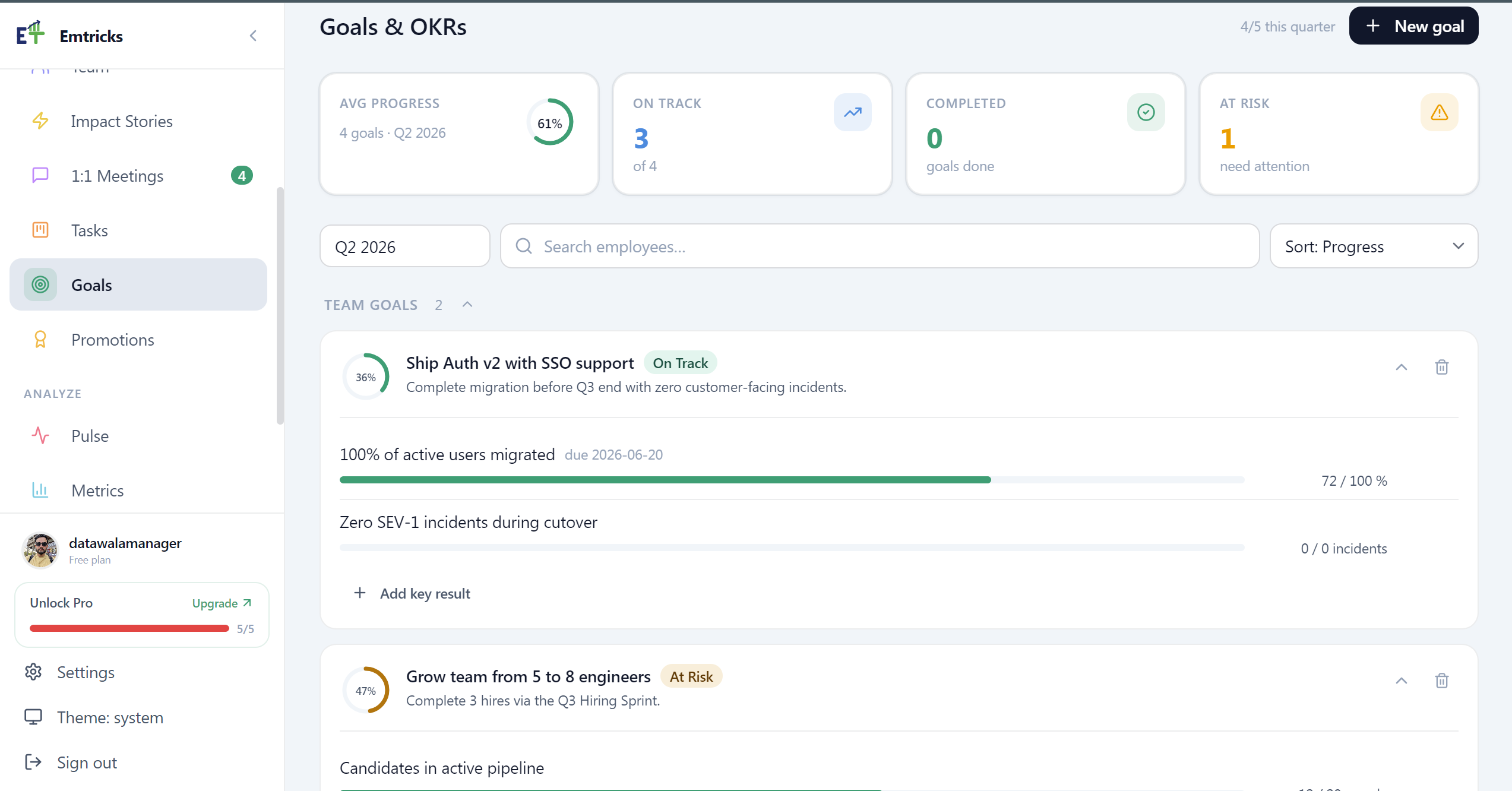Emtricks — Engineering Manager Toolkit gallery image