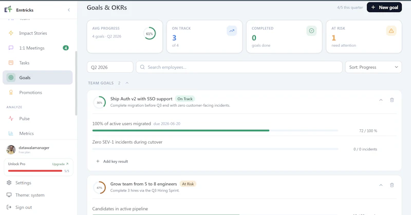 Emtricks — Engineering Manager Toolkit screenshot 7