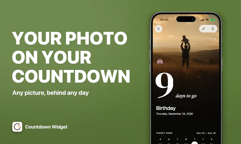 Countdown Widget screenshot 2