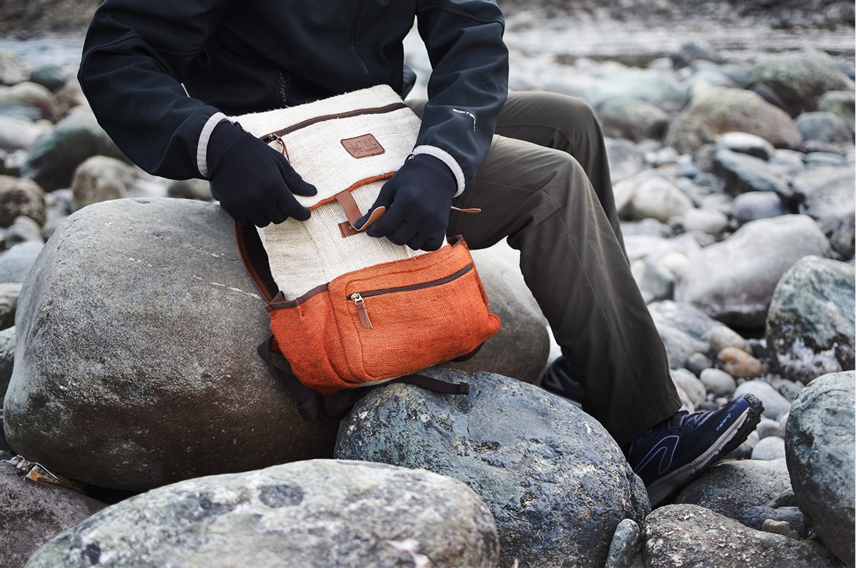 TashiPack - 100% Hemp Backpack gallery image