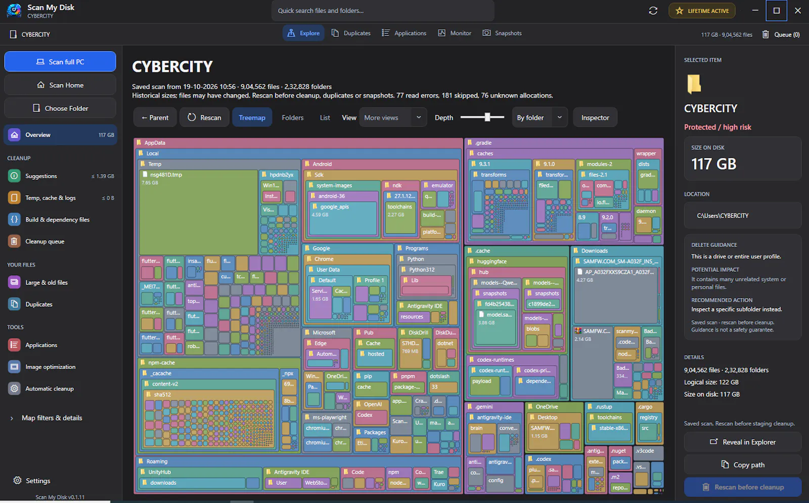 ScanMyDisk screenshot 1