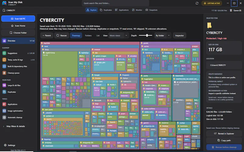 ScanMyDisk screenshot 1