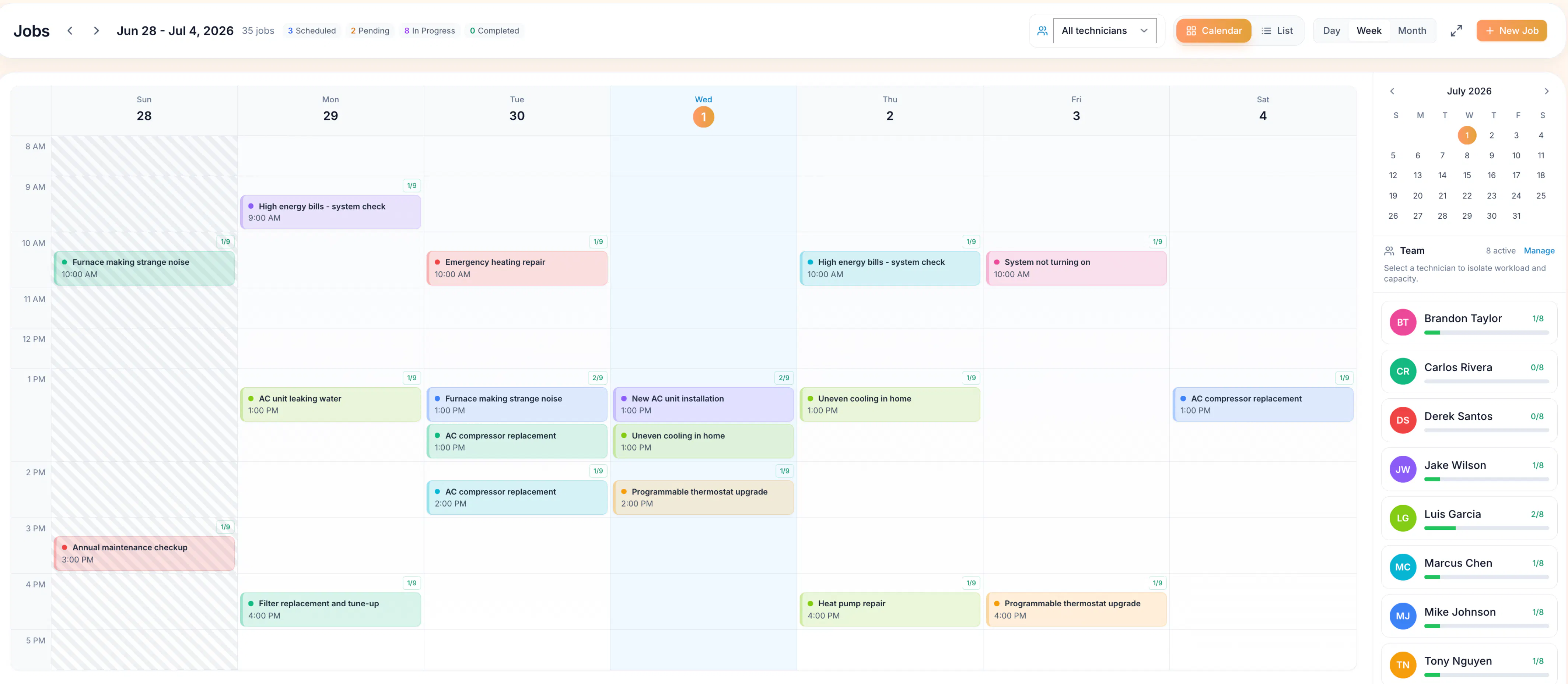 Callbook screenshot