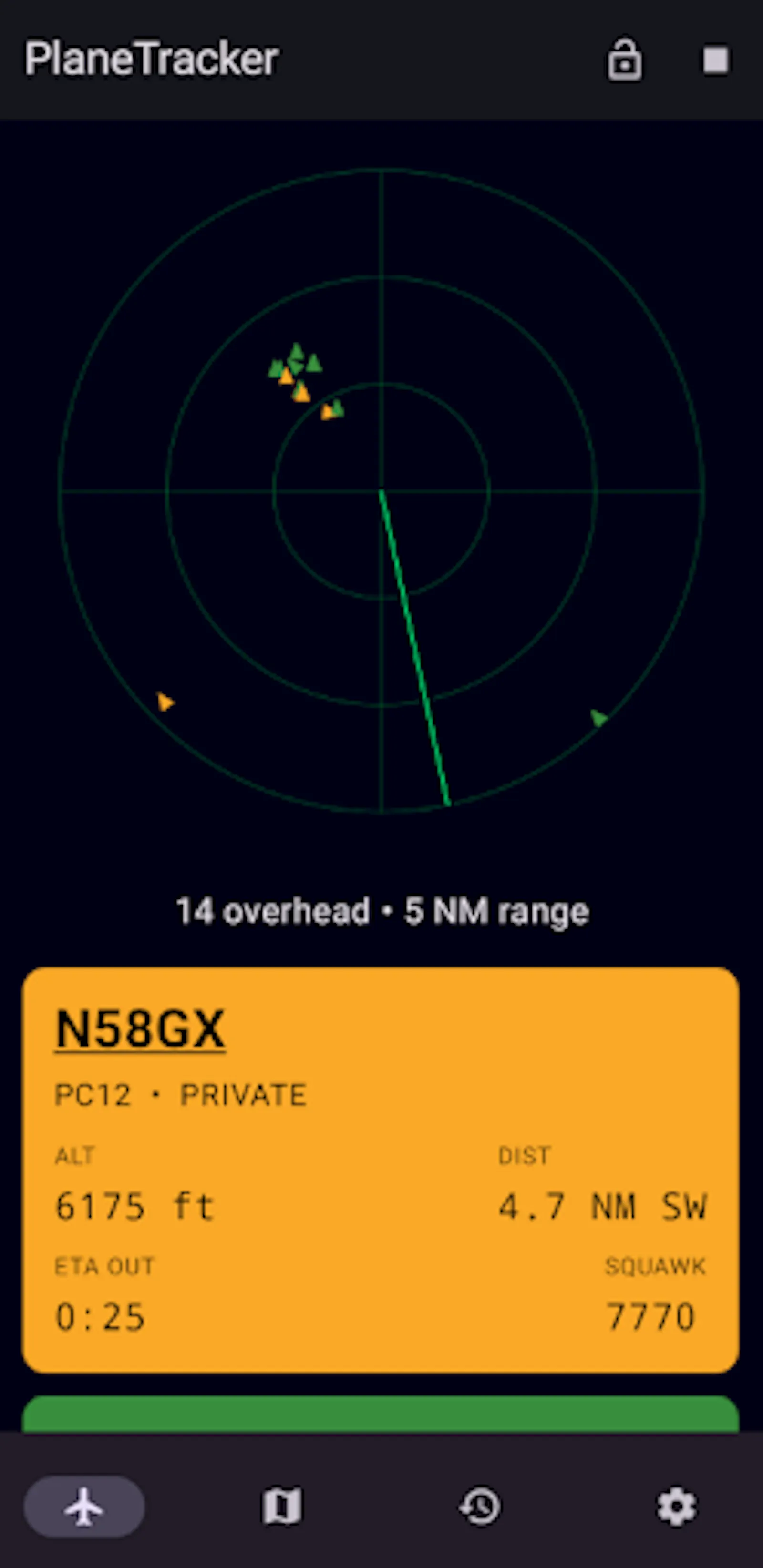 PlaneTracker screenshot 1