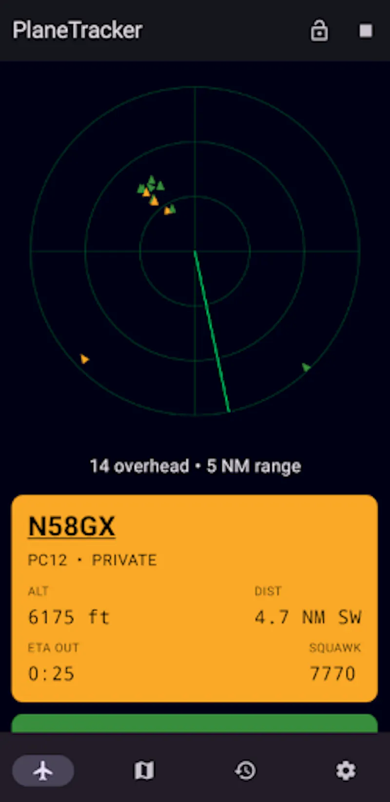 PlaneTracker screenshot 1