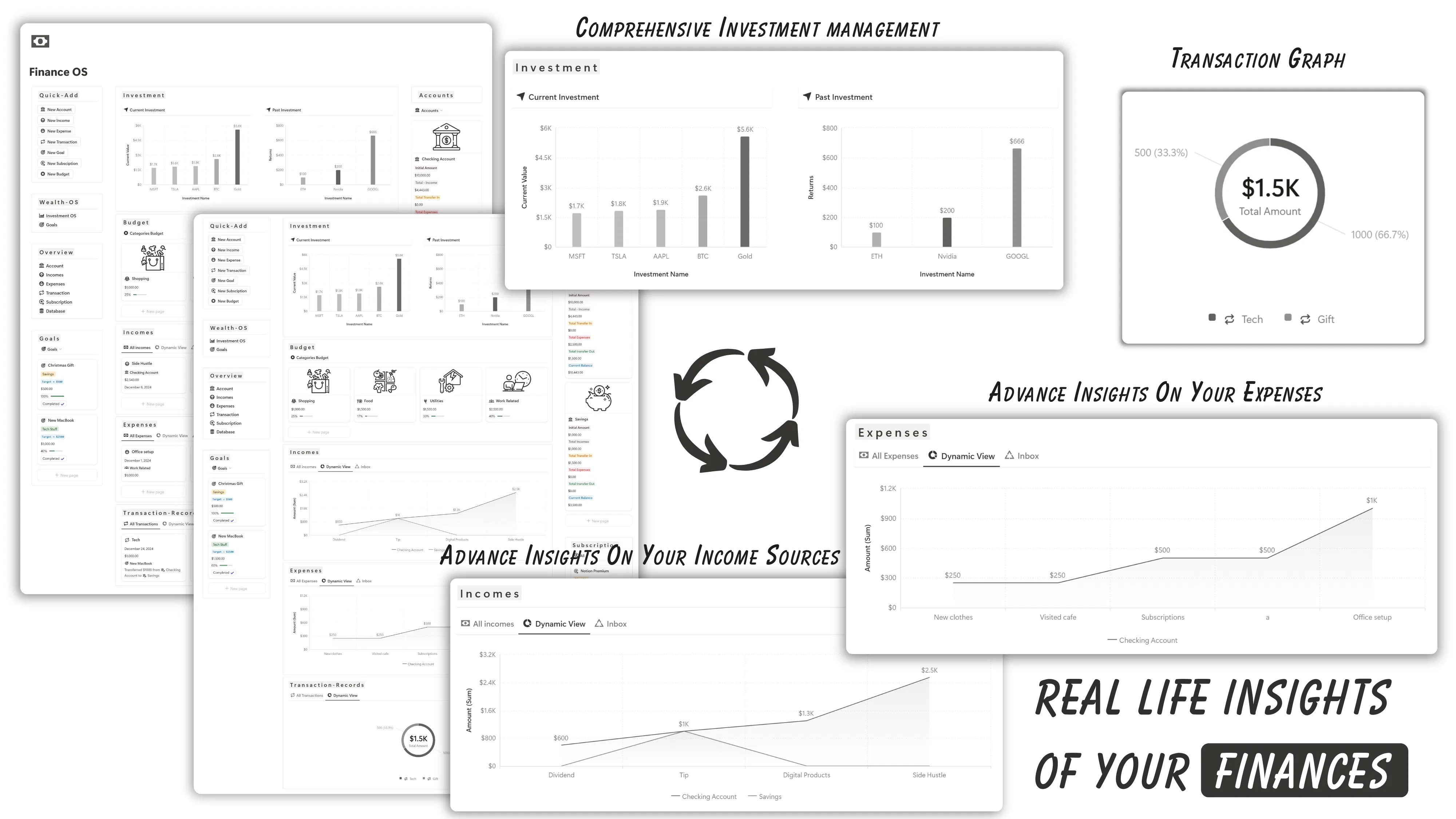 Minimal Finance Tracker gallery image