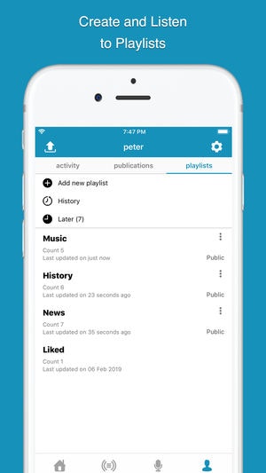 Deelex. Create And Listen LIVE Audio gallery image