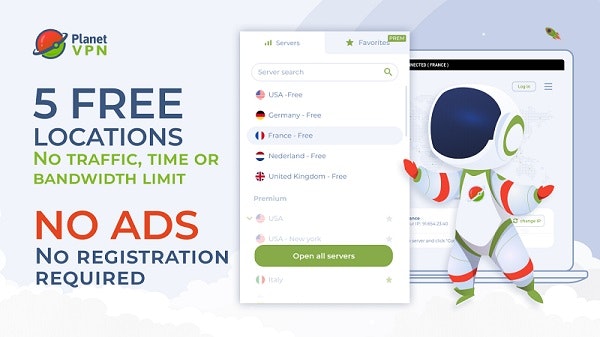 행성 VPN - 무료 VPN, 빠른 VPN, Secure VPN 미디어 4