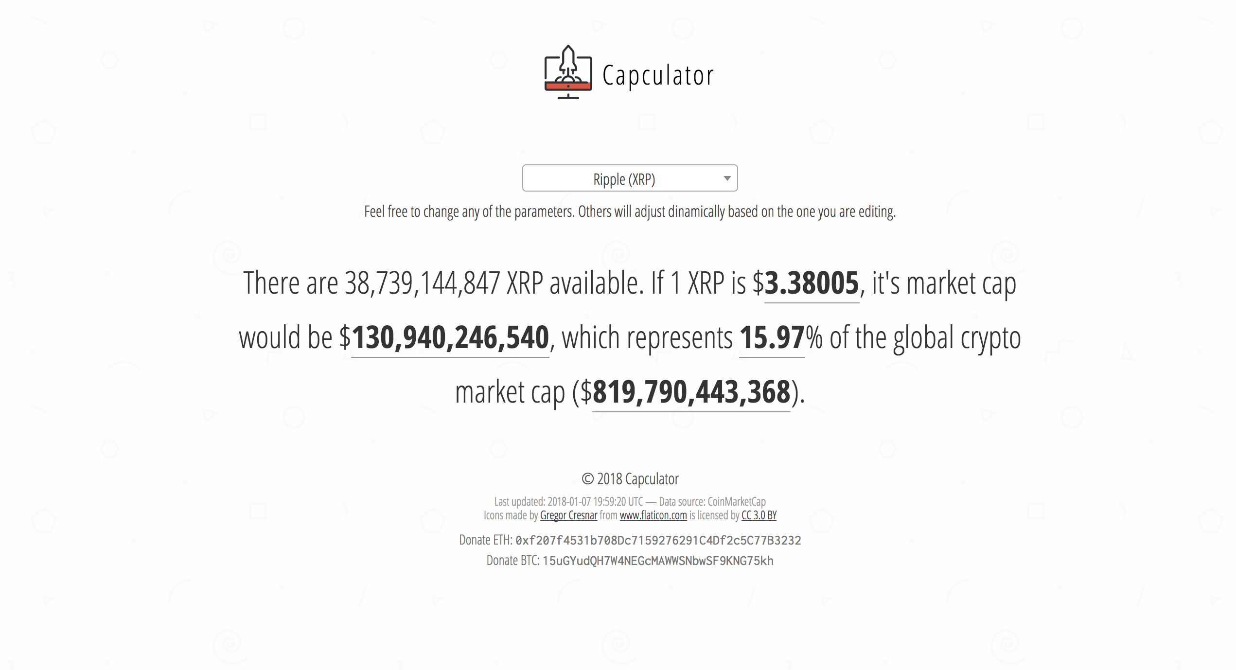 Capculator gallery image