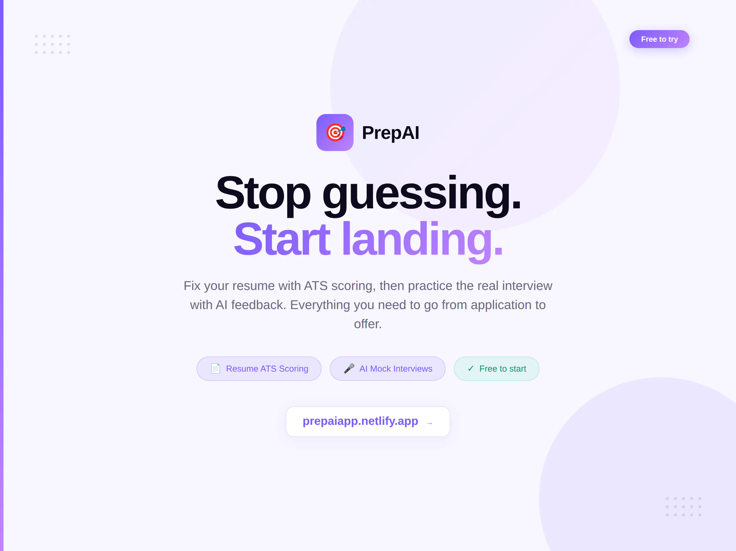 Banner del producto PrepAI