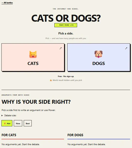 SettleTheWeb gallery image