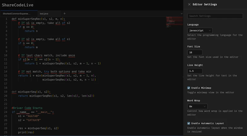ShareCodeLive screenshot 3