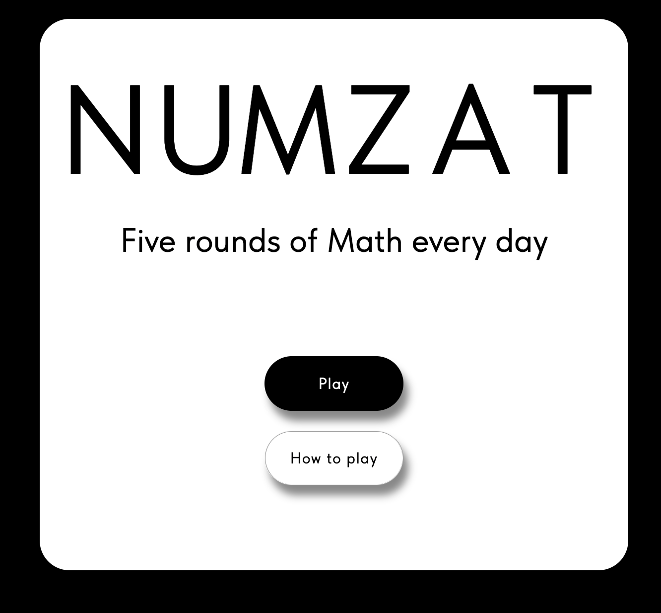 Numzat - Il miglior gioco di matematica su Internet media 1