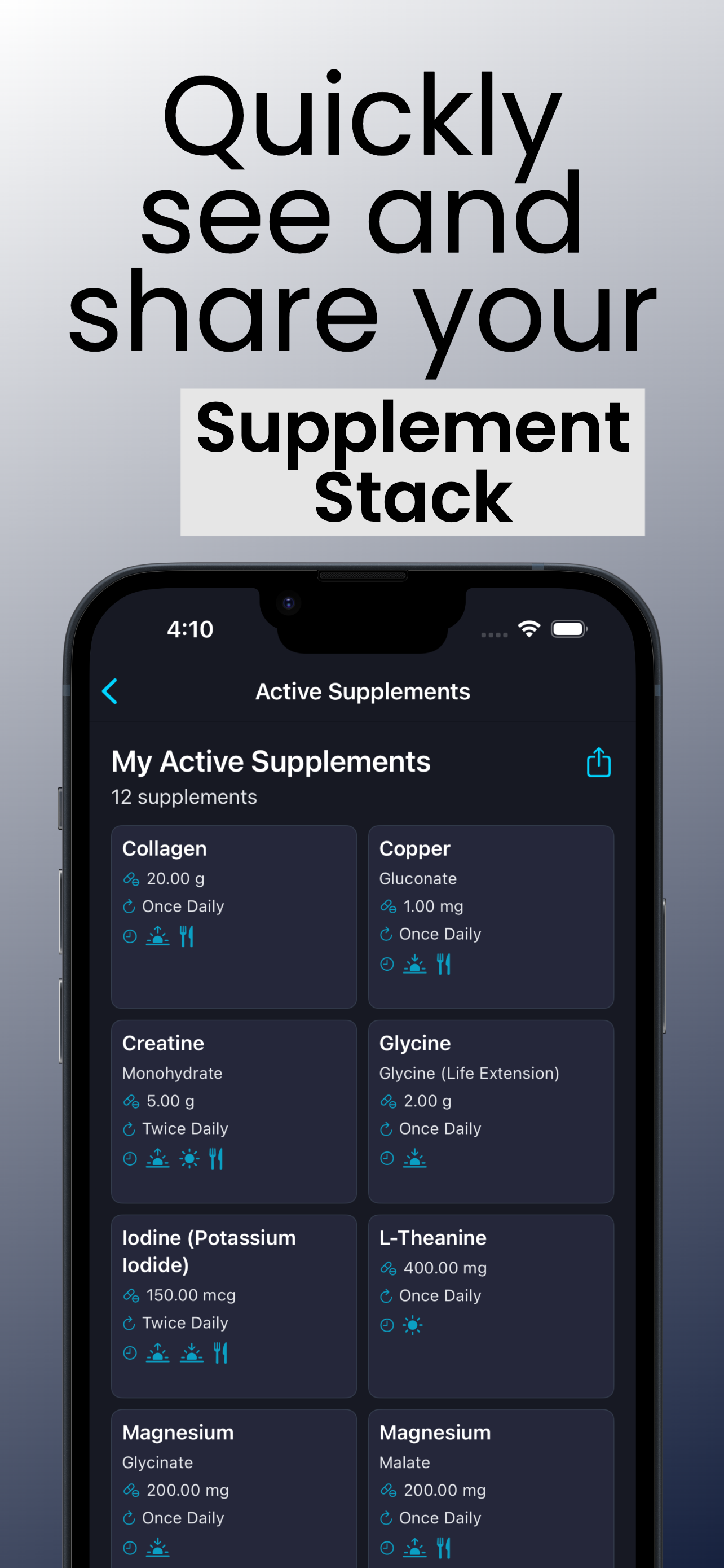 Staqc - Health & Supplement Tracker gallery image
