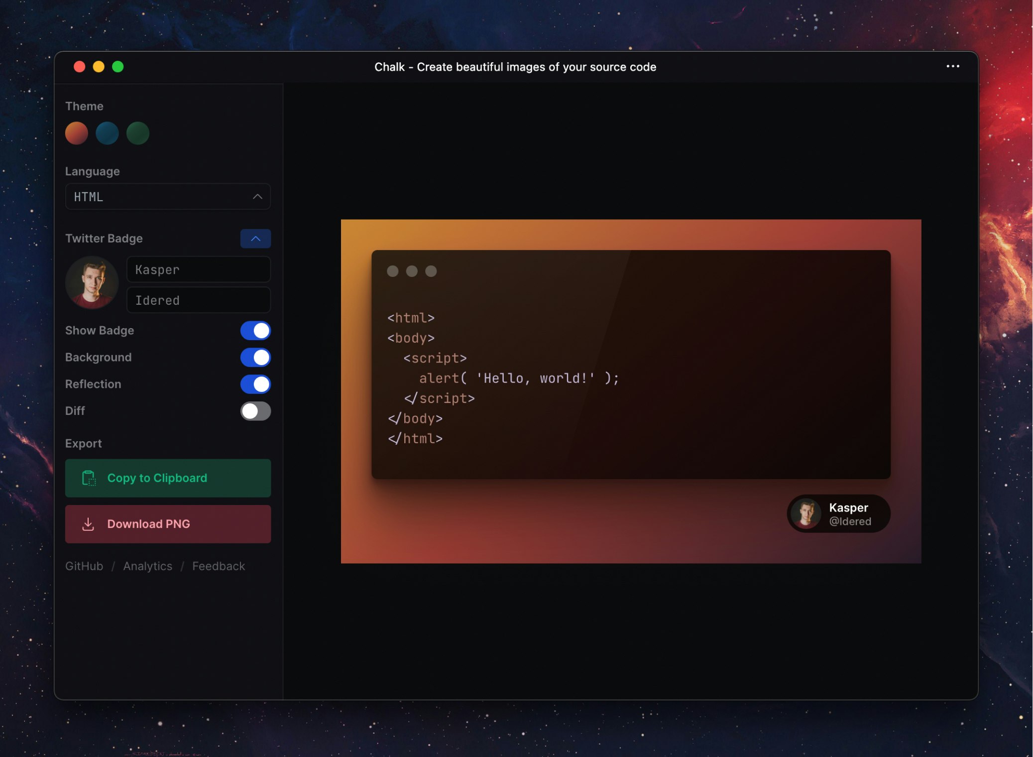 Chalk.ist gallery image