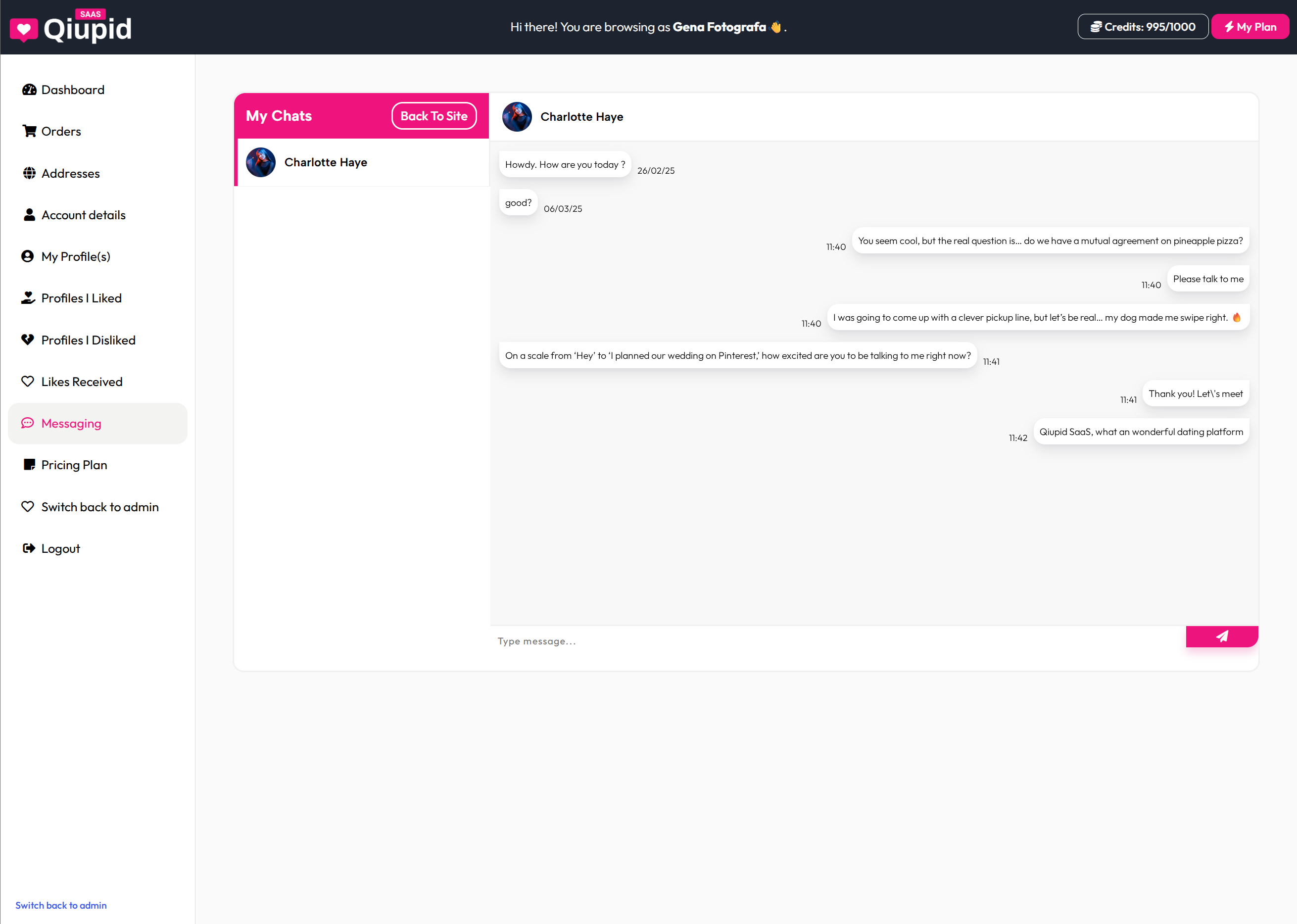 Qiupid 데이트 SaaS - WordPress의 첫 데이트 SaaS 미디어 18