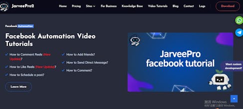 JarveePro β Social Media Automation Tool gallery image