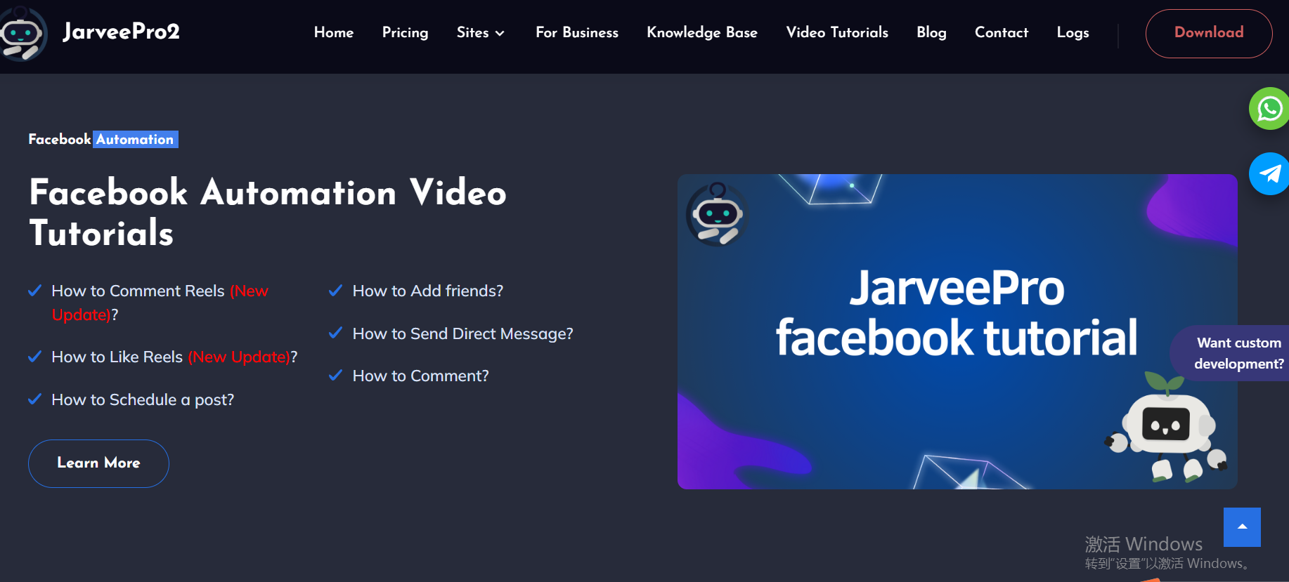 Jarveepro - Strumento di automazione dei social media - Automatizzare e ridimensionare i tuoi social media su tutte le principali piattaforme media 3