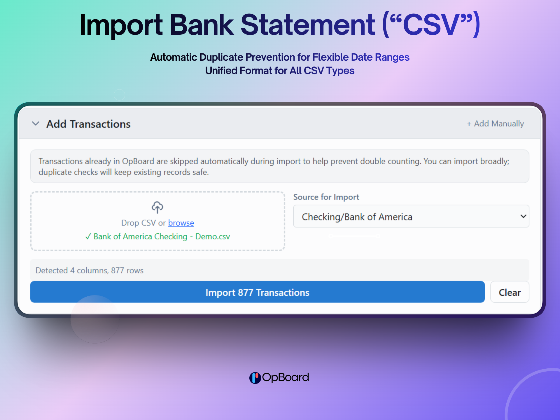 OpBoard gallery image