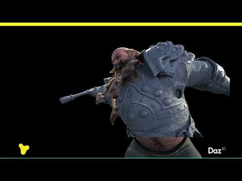 Yellow AI Character Generator for Daz 3D gallery image