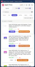 Apple Price Tracker - Chrome Extension gallery image