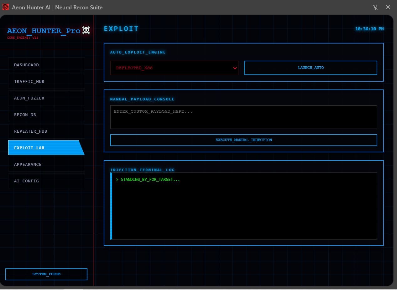 AEON HUNTER PRO - Screenshot 5 showing product features and functionality