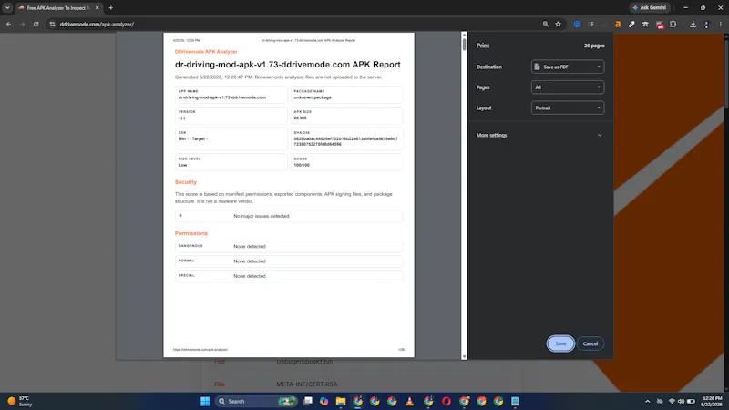 DDriveMode APK Analyzer screenshot 7