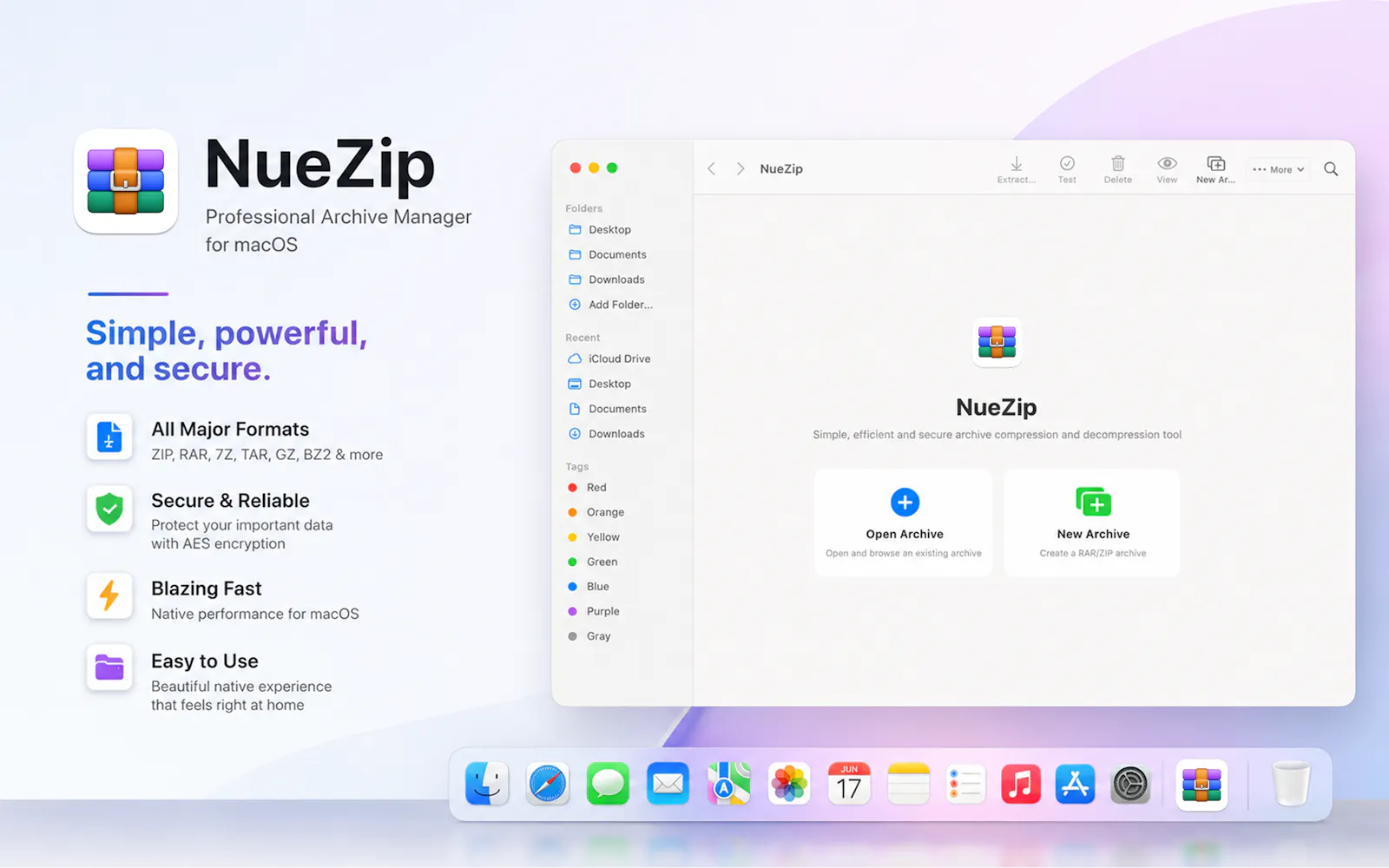 NueZip  screenshot 1