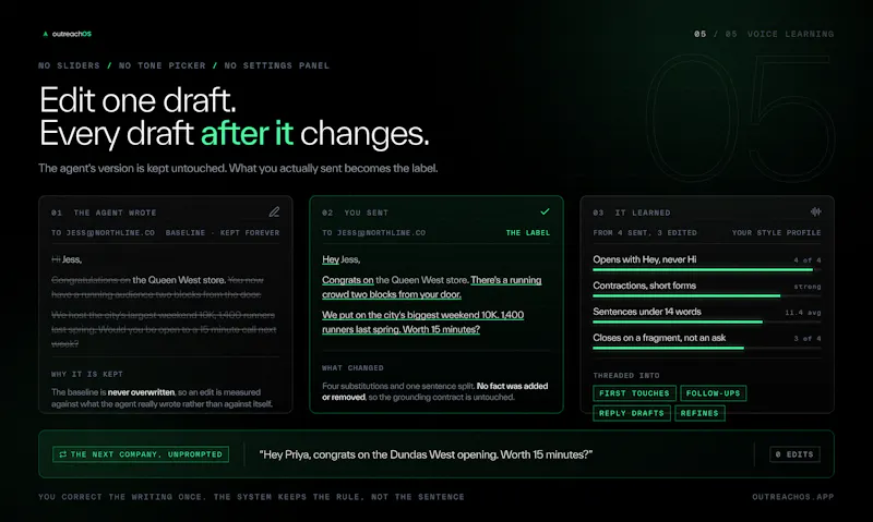 OutreachOS screenshot 6