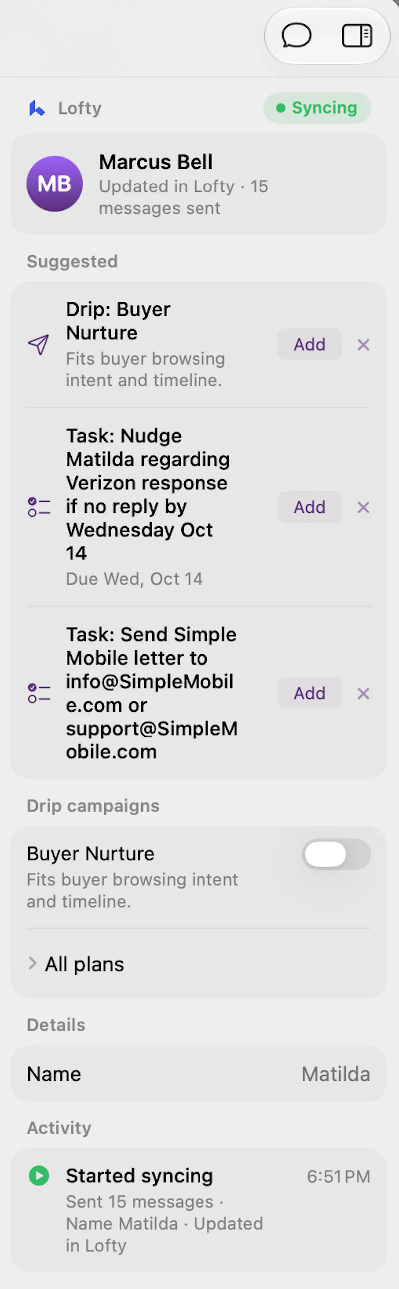 Matilda screenshot 5