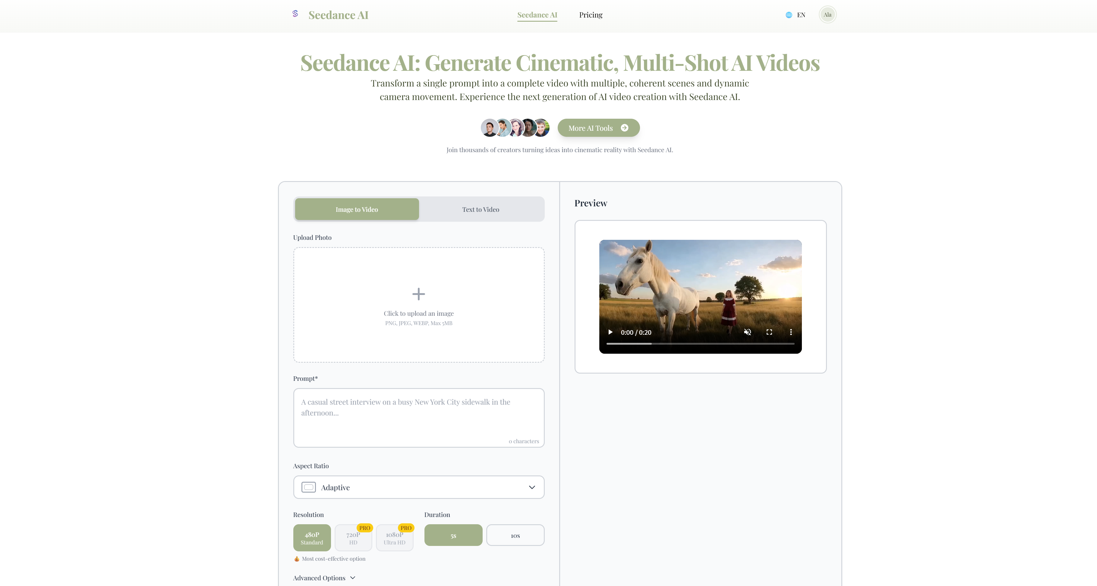 Seedance AI media 1