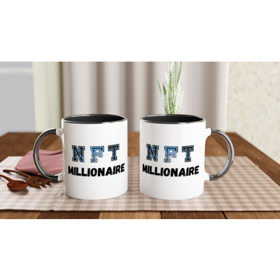 Nft millionaire crypto coffee mug gallery image
