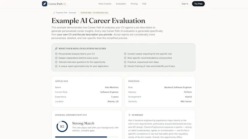 Career Path AI screenshot 3