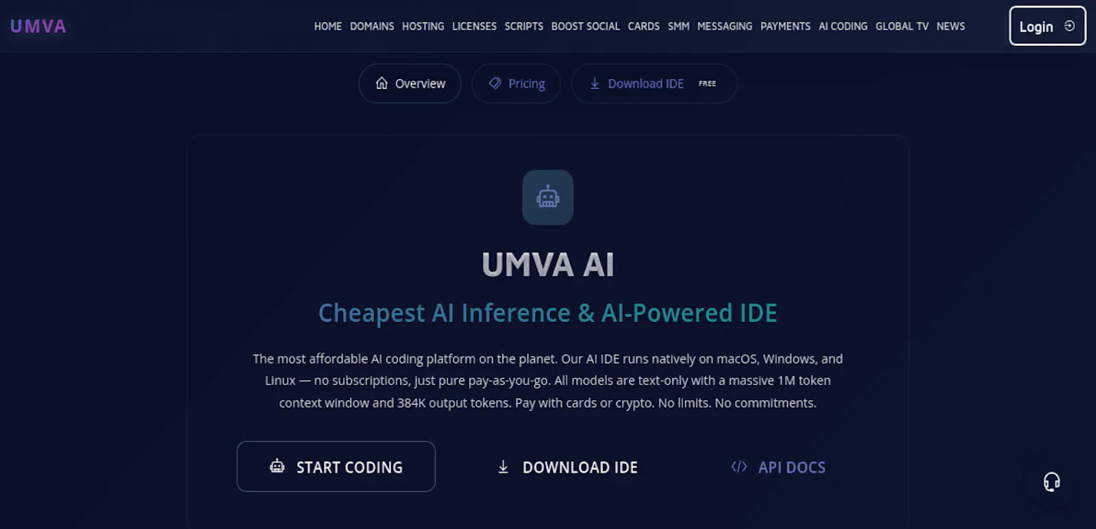 UMVA AI screenshot 2