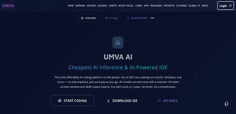 UMVA AI screenshot 2