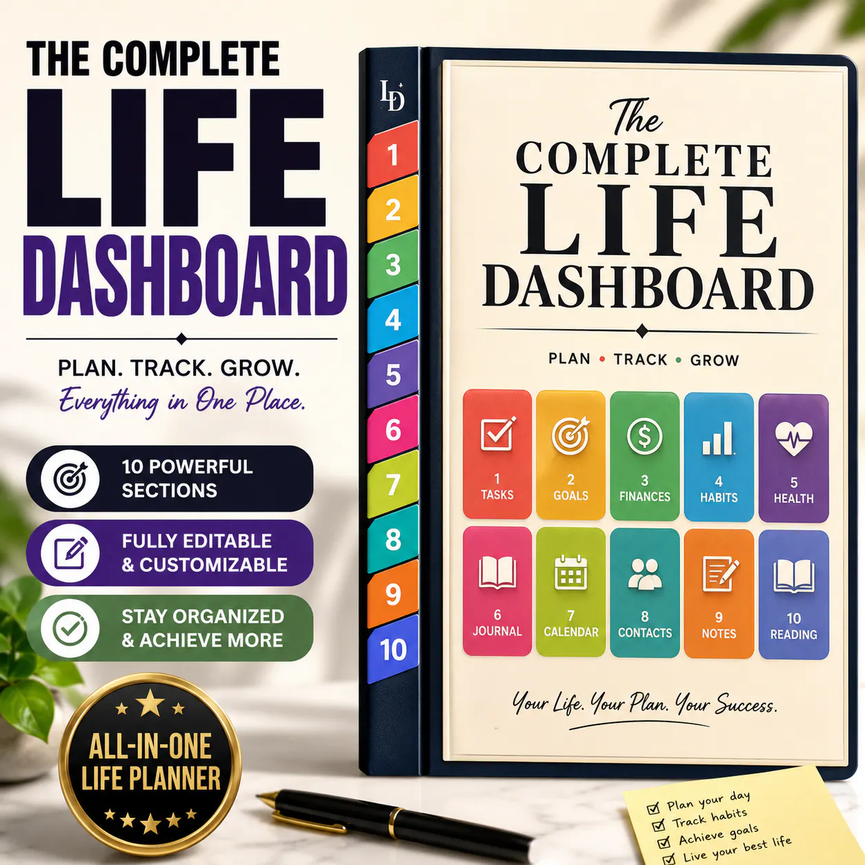 The Complete Life Dashboard  gallery image