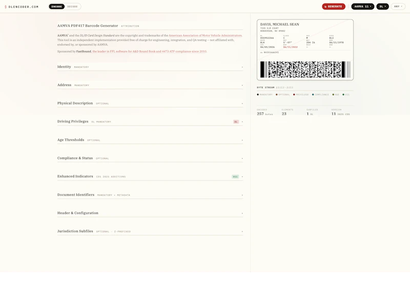 DLEncoder screenshot 1