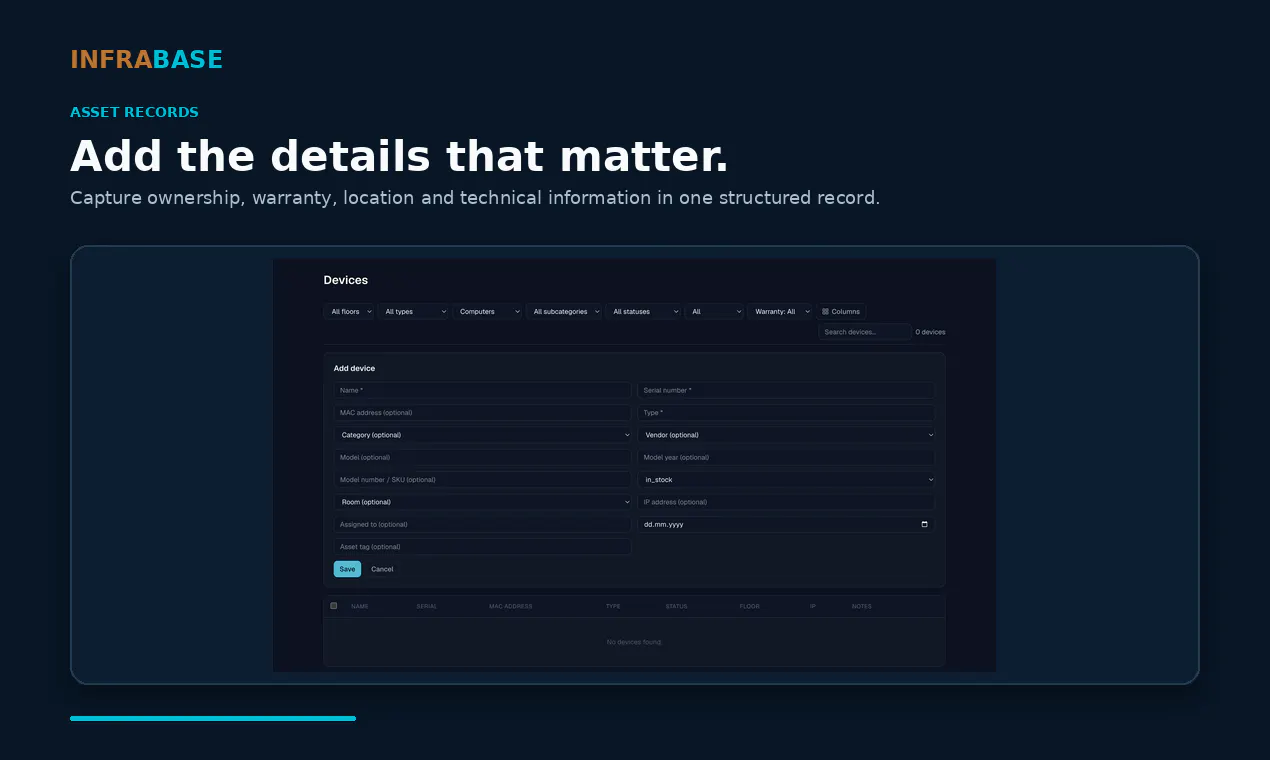 InfraBase gallery image
