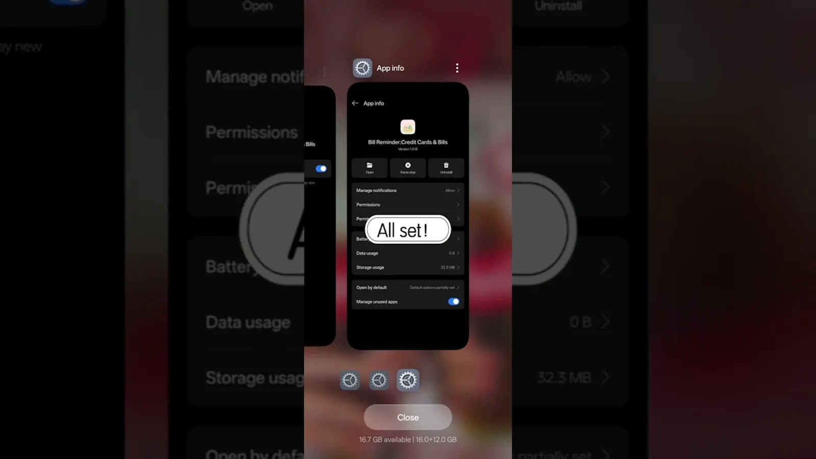 Bill Reminder screenshot 1 (video preview)