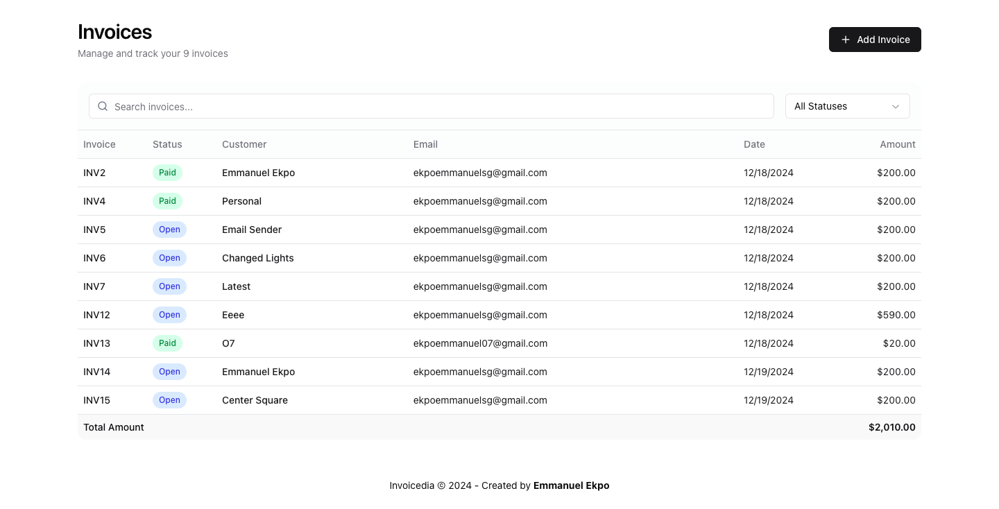 Invoicedia gallery image